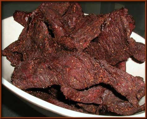 Homemade Beef Jerky Homemade Beef Jerky Recipe, Homemade Beef Jerky, Homemade Jerky, Beef Jerky Recipes, London Broil, Jerky Recipes, Homemade Beef, Flank Steak, Dehydrator Recipes