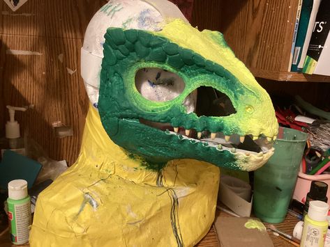 Chemical Overreaction, Dino Masks, Dino Mask, My Boy, Mask, Building, Quick Saves, Art