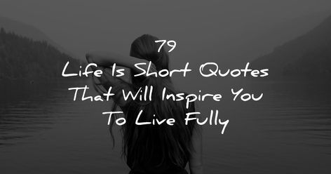 Access 79 of the best life is short quotes today. You'll discover sayings by Marcus Aurelius, Socrates, Seneca, Paulo Coelho (with great images too!) Quotes About Life Being Short, Life Is Short Quotes, Live To The Fullest, Being Short, Life Is Too Short Quotes, Arthur Schopenhauer, Robert Greene, Quotes Short, Single Life