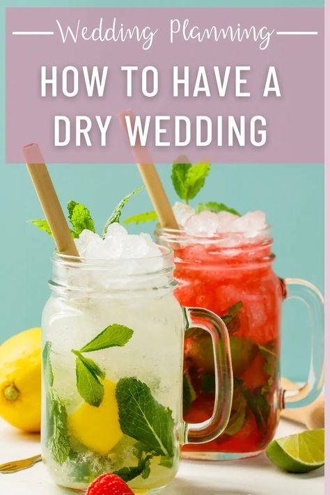 All About Hosting A Dry Wedding - Hummingbird Wedding Advice Cocktail Hour Ideas, Dry Wedding, Hummingbird Wedding, Wedding Cocktail Hour, Wedding Drinks, Cocktail Hour Wedding, Wedding Planning On A Budget, Edible Wedding Favors, Wedding Expenses