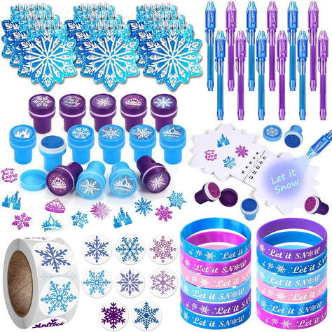 Frozen Party Favors Birthday Supplies Kids Girls Invisible Ink Pen Mini Notebook Silicone Bracelet Stamper Snowflake Sticker Frozen Pinata Stuffer Toy Gift Elsa Frozen Birthday Party Supplies #ad frozenparty #frozenbirthday #disneyfrozen #frozen #elsa #anna #frozenbirthdaypartyfavors #partyfavors Frozen Party Table, Elsa Frozen Birthday, Frozen Pinata, Elsa Frozen Party, Frozen Birthday Party Favors, Invisible Ink Pen, Frozen 3rd Birthday, Frozen Party Favors, Elsa Birthday Party