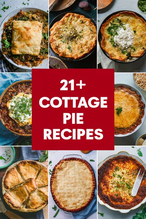 Lamb Cottage Pie, Cottage Pie Recipe Easy, Savory Pie Recipe, Dinner Pie Recipes, Cottage Cooking, Dinner Pie, Comforting Recipes, Shepards Pie Recipe, Vegetarian Shepherds Pie