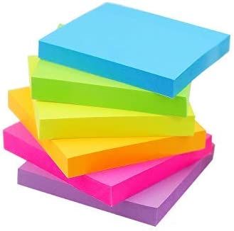 Stick Notes, School Office, Sticky Notes, Bright Color, Color