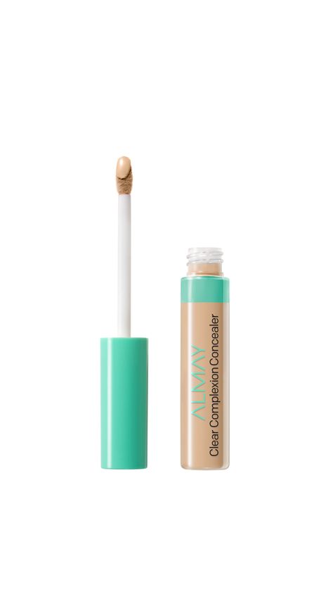 Clear Complexion™ Concealer Face Makeup - Almay Almay Concealer, Makeup For Acne Prone Skin, Makeup For Acne, Almay Makeup, Acne Makeup, How To Apply Concealer, Makeup Artist Tips, Makeup Help, Too Faced Concealer