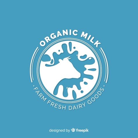 Milk Logo Design, Milk Logo, Milk Art, Cow Logo, Goat Logo, Education Logo Design, Fruit Logo, Milk Packaging, Milk Splash