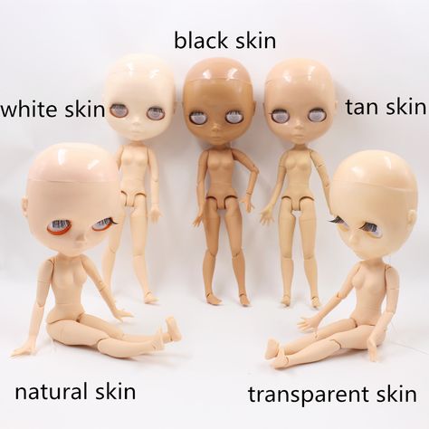 Cheap Dolls Accessories, Buy Directly from China Suppliers:free shipping forturn day factory bald head doll joint body without eyechips Tan Skin Natural, Blythe Dolls For Sale, Going Bald, Bald Hair, Bald Head, Bald Heads, Blythe Clothes, Dolls Accessories, Toys Photography