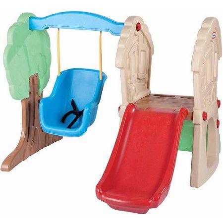 Little Tikes Hide & Seek Climber and Swing (I thought this would be great indoors for the winter then you could move outside in the spring!) Kids Climber, Barbie Bebe, Backyard Playset, Toddler Slide, Backyard Play, Little Tikes, Baby Swings, Hide And Seek, Safety Belt