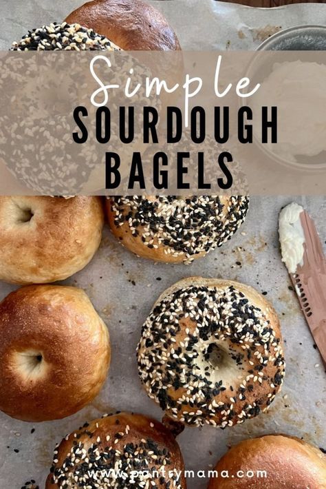 Sourdough Bagel, Recipe Using Sourdough Starter, Sourdough Bagels, Discard Recipe, Dough Starter, Sourdough Recipe, Sourdough Starter Discard Recipe, Easy Sourdough, Homemade Sourdough Bread