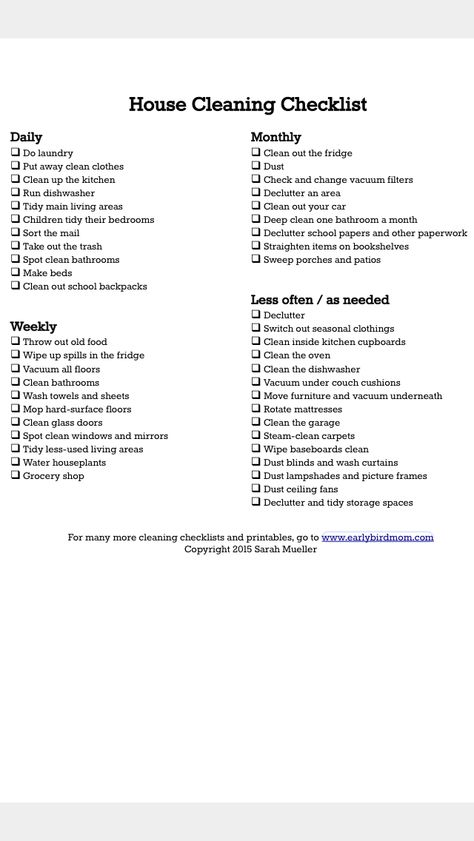 Full house cleaning checklist Full House Cleaning Checklist, Bedroom Deep Clean, Deep Clean Bathroom, House Checklist, Deep Cleaning Checklist, Lights Decor, House Cleaning Checklist, Vacuum Filter, Doing Laundry