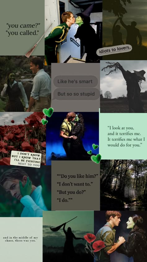 #wicked #wickedthemusical #wickedmovie #fiyero #elphaba #elphabaandfiyero #cynthiaerivo #johnathanbailey Theatre Couple, Elphaba And Fiyero, Love Fictional Characters, Broadway Wicked, Theatre Jokes, Jonathan Bailey, Wicked Musical, Six The Musical, Defying Gravity