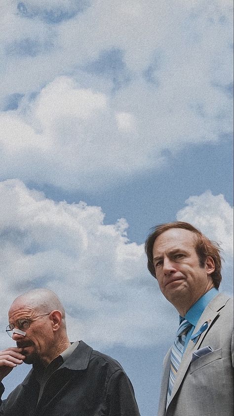 Walter White and Saul Goodman Saul Goodman X Walter White, Walter White And Saul Goodman, Saul Goodman And Walter White, Walter White Saul Goodman, Saul Goodman Aesthetic, Breaking Bad Poster, Saul Goodman, Call Saul, Walter White