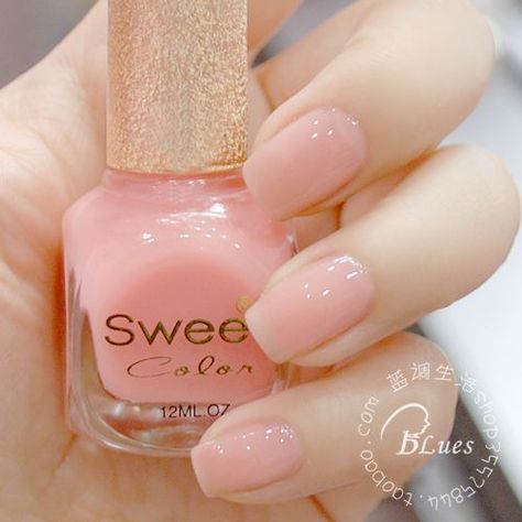 Nail Nude, Unghie Sfumate, Nails Nude, Nude Nail Polish, Polish Nails, Nude Nail, Ben Nye, Pink Polish, Polish Art