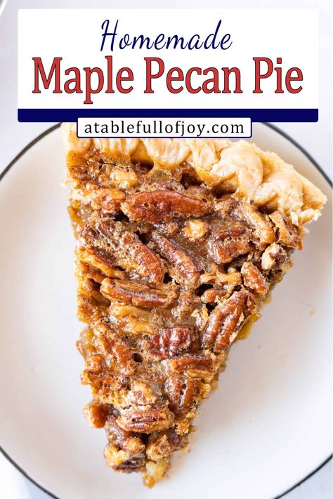 Old Fashioned Pecan Pie Recipe, Old Fashioned Pecan Pie, Pie Recipe Easy, Best Pecan Pie Recipe, Maple Pecan Pie, Homemade Pecan Pie, Best Pecan Pie, Pecan Pie Easy, Easy Thanksgiving Recipes