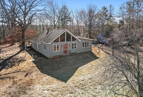 Pretty setting for this home! Circa 1940. Almost two acres in Virginia. $209,900 – The Old House Life Amazing Spaces, Spacious Kitchens, Vaulted Ceiling, Updated Kitchen, Window Wall, Wainscoting, Baseboards, West Virginia, Old House