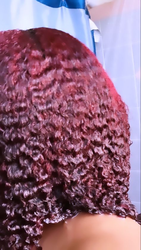 Burgundy Natural Hairstyles, Burgundy Hair Black Women Natural, Burgundy Hair Black Women, Burgundy Natural Hair, Burgundy Hair Dye, Hair Black Women, Acting Tips, Curls Hairstyles, Bright Hair Colors