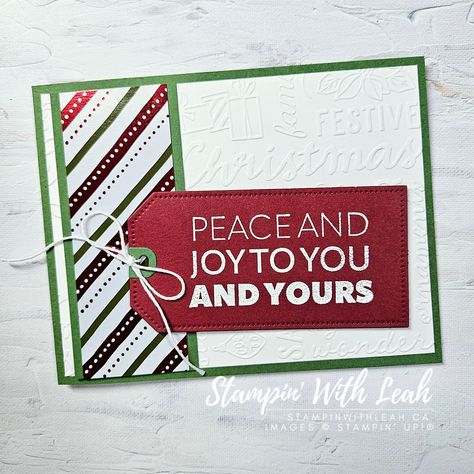 Stampin Up Joy To You Cards, Joy To You Stampin Up Cards, Stampin Up Joy To You, Papercraft Christmas Cards, Scrapbook Christmas, Create Christmas Cards, Purchase Card, Stampin Up Christmas Cards, Christmas Card Crafts