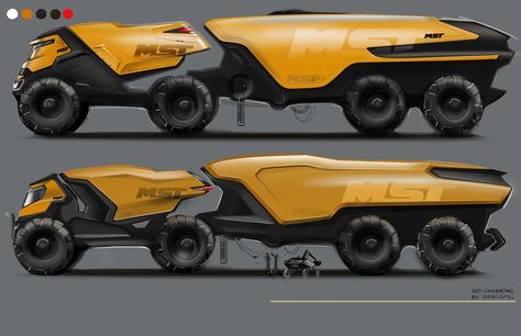 MST work machines concept category ; concept truck on Behance Sci Fi Construction Vehicles, Futuristic Construction Vehicles, Cyberpunk Truck, Sci Fi Truck, Futuristic Truck, Concept Truck, Truck Concept, Concept Vehicles Sci Fi, Futuristic Cars Design