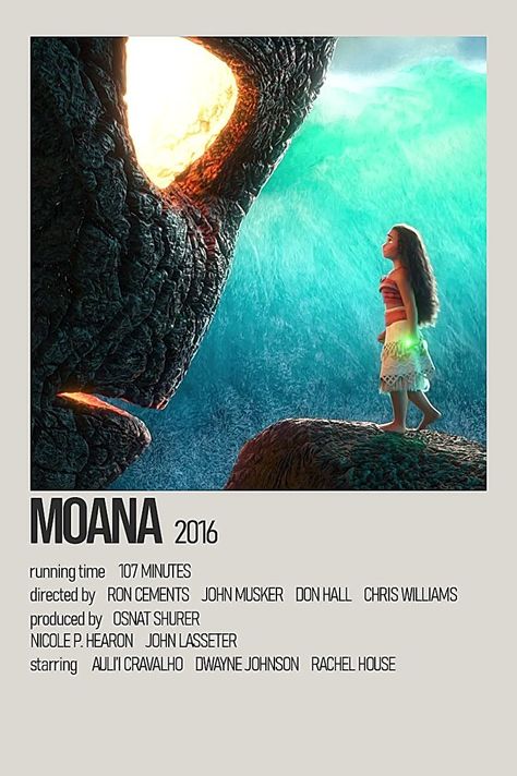 Moana Movie Poster, Moana Poster, Moana Movie, Indie Movie Posters, Animated Movie Posters, Good Animated Movies, Disney Movie Night, Movies To Watch Teenagers, Movie Card