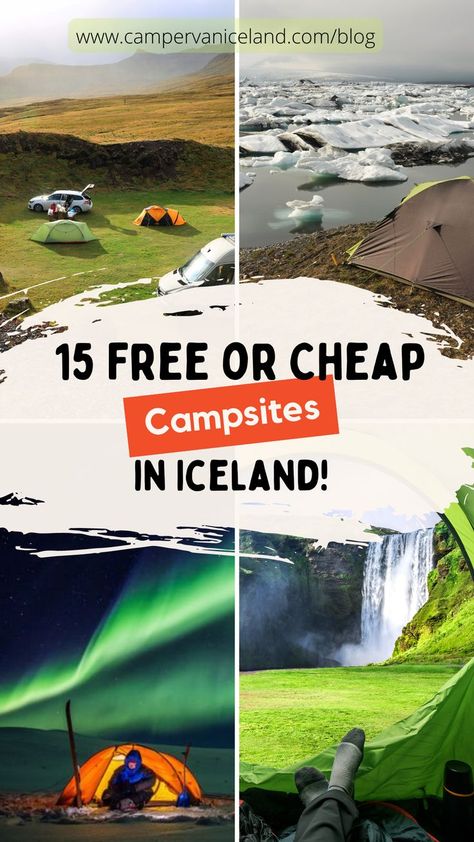 Free campsites in Iceland Iceland Campervan, Iceland Camping, Campervan Rental, Iceland Road Trip, Iceland Adventures, Free Camping, Faroe Islands, Iceland Travel, Nature Reserve