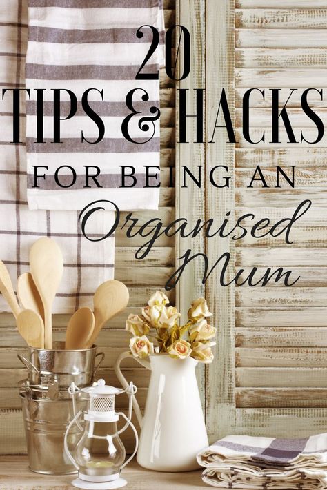 20 super simple tips and hacks to be an organised mum! These organisation tips will really help you get your household in order and make you feel more organised. Organisation Board, Life Organisation, Organised Mum, Twin Mum, Organised Life, Organisation Tips, Mum Life, House Organisation, Working Mums