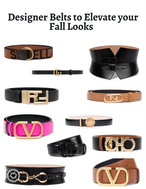 Luxury Belts Women Leather, Reversible Belt Women, Gucci Belt Women, Valentino Belt, Winter Fashion Looks, Lawyer Fashion, Plus Size Belts, Luxury Belts, Mario Valentino