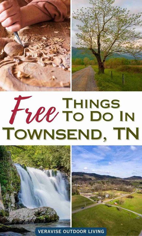 Did you know there are many free things to do in Townsend, TN? This humble Smoky Mountains town is a great destination for the budget-minded, offering numerous free activities and attractions. The post Free Things To Do In Townsend, TN appeared first on VeraVise Outdoor Living. Dollywood Trip, Smokie Mountains, Townsend Tn, Travel Tennessee, Family Friendly Vacation Destinations, Townsend Tennessee, Gatlinburg Tennessee Vacation, Mountains Tennessee, Smoky Mountains Tennessee