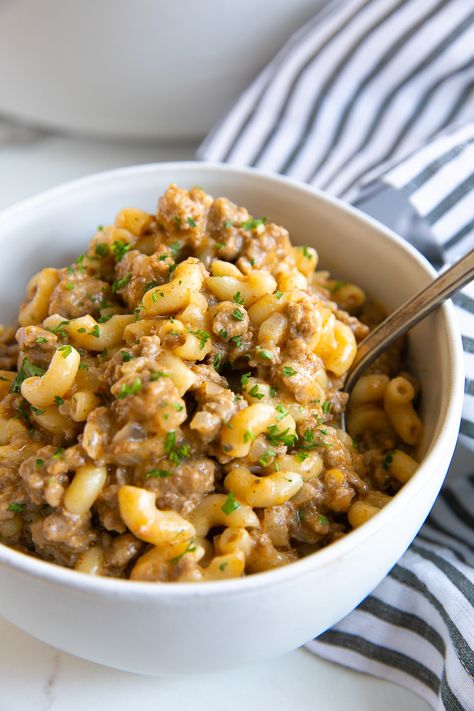 Beef Pasta Hamburger Helper, Hamburger Helper Recipe, Hamburger Helper Recipes, Homemade Hamburger, One Pot Dinners, Beef Pasta, Homemade Hamburgers, Veggie Pasta, Hamburger Helper