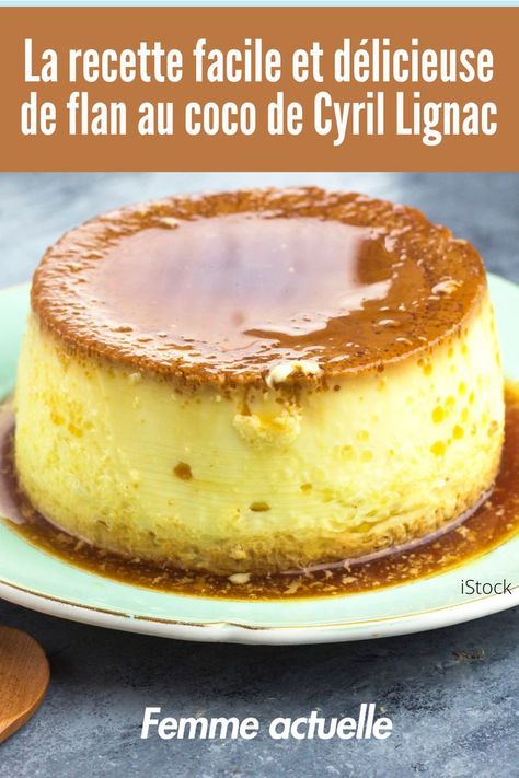 Pour vous réconforter avec l'arrivée du froid, redécouvrez cette délicieuse recette de flan au coco. Suivez les conseils du chef pour le réussir à la perfection. Flan Coco, Flan Dessert, Dessert Leger, Dessert Restaurants, Flan Recipe, Frosting Tips, Batch Cooking, Fruit Desserts, Flan