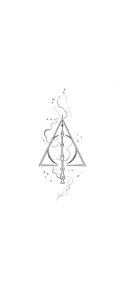 Ridikkulus Tattoo, Simple Deathly Hallows Tattoo, Harry Potter Elder Wand Tattoo, Harry Potter Expecto Patronum Tattoo, Deathly Hollow Tattoos, Slytherin Tattoo Ideas Minimalist, Harry Potter Minimalist Wallpaper, Padfoot Tattoo, Simple Harry Potter Drawings