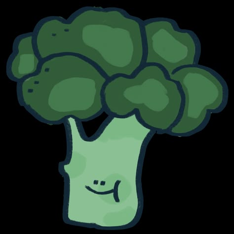 Broccoli Drawing Simple, Drawings For Classroom, Broccoli Drawing, Vegetable Stickers, Broccoli Pizza, Chalkboard Drawings, Anime Siblings, Book Cover Template, Cute Easy Doodles