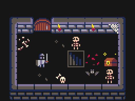 Pixel Art Dungeon, Top Down Pixel Art, Pixel Art Program, Pixel Dungeon, 3d Pixel, Dungeon Tiles, Pixel Characters, Pixel Art Tutorial, 8bit Art