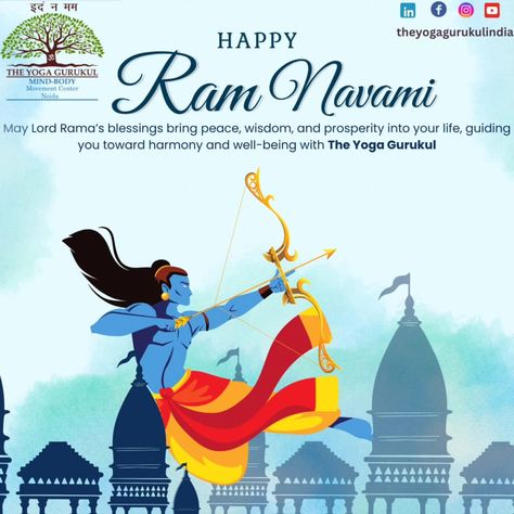 🌼Wishing you a blessed and joyous Ram Navami!🌼 On this auspicious day, The Yoga Gurukul extends heartfelt wishes to you and your loved ones. May Lord Rama’s blessings bring peace, wisdom, and prosperity into your life, guiding you toward a path of harmony and well-being. Let us embrace the spirit of Ram Navami and walk the path of righteousness and compassion. 🙏 #RamNavami2024 #FestiveVibes #DivineBlessings #YogaJourney #MindBodySoul #WellnessCommunity #CelebrateTogether #PositiveVibes #Peace... Electronics Component Connectors, Medical Laboratory Technician, Happy Ram Navami, Hospital Administration, Laboratory Technician, Ram Navami, Medical Health Care, Emergency Medical Technician, Medical Technician