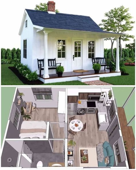 Tiny Homes Tiny Home Inspiration, Tiny Home Exteriors, Home Exteriors, House Goals, Tiny Home, Tiny Homes, All I Want, Tiny House, I Want