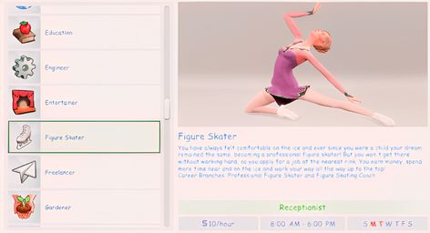 Sims 4 Dance Career, Sims 4 Ice Skating Career, Ts4 Figure Skating Cc, Sims 4 Ballet Career, Sims 4 Figure Skater Cc, Sims 4 Athlete Career, Sims 4 Cc Figure Skating Dress, Sims 4 Gymnastics Mod, Sims 4 Figure Skating Mod