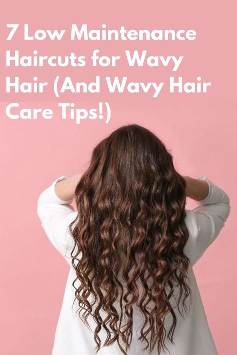 Looking for a new look to make the most of your waves? Check out these fabulous looks! ✨ Wavy Lob Haircut, Long Wavy Haircuts, Fine Hair Cuts, Wavy Hair Care, Haircare Tips, Long Face Shapes, Low Maintenance Haircut, Wavy Lob, Wavy Haircuts