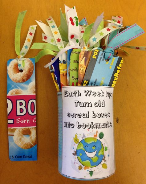 Francis Library Blog: Earth Week Bookmarks Passive Programs, Earth Week, Earth Day Projects, Teen Programs, Earth Day Crafts, Cereal Boxes, Library Activities, Summer Reading Program, Earth Day Activities