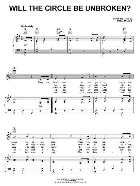 Will The Circle Be Unbroken #sheetmusic Will The Circle Be Unbroken, Hymn Music, Banjo Music, Violin Art, Bluegrass Music, Guitar Sheet, Guitar Sheet Music, Violin Music, Music Notation