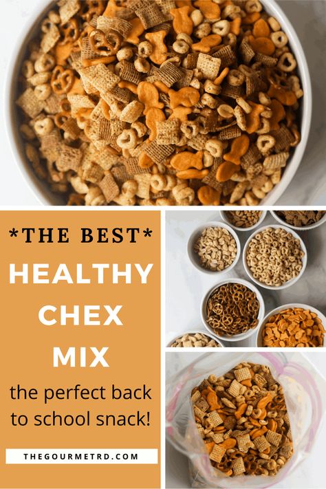 Healthy Chex Mix, Cheerios Snack Mix, Cheerios Snacks, Healthy Snack Mix, Cheerios Recipes, Chex Snack Mix, Trail Mix Recipes, Homemade Trail Mix, Chex Cereal