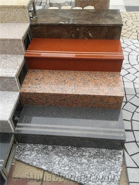 Awesome Granite Staircase Designs - Engineering Discoveries Stairs Tiles Design, Granite Stairs, درج السلم, Marble Flooring Design, Staircase Railing Design, Staircase Design Modern, Stairs Design Interior, Stairway Design, Stairs Design Modern