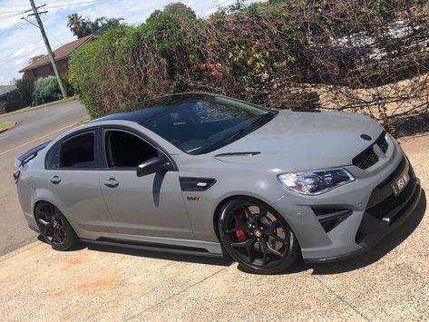 @Unique_GMH on Instagram: “Nardo wrapped W1 ⚫️ #GMH #HSV #GTS #GTSR #W1 #LS9 #NardoGrey #Mint #Clean #UniqueGMH” Chevy Ss Sedan, Hq Holden, Holden Muscle Cars, Chevy Ls, Chevy Ss, Pontiac G8, Chevrolet Ss, Chevrolet Lumina, Holden Commodore