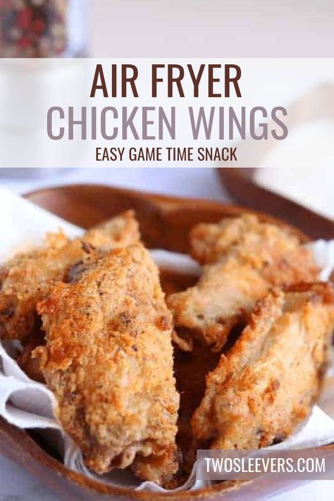 Want to make some awesome Air Fryer Breaded Chicken Wings for your next party but don't want to fill your house with that deep fried smell? These breaded chicken wings give you all the wonderful flavor of an extra crispy chicken wing without all of the extra oil! Air Fried Breaded Chicken, Chicken Wings Breaded, Best Chicken Wings Recipe, Fried Wings Recipe, Breaded Wings, Breaded Chicken Wings, Air Fryer Recipes Chicken Wings, Fried Breaded Chicken, Best Chicken Wing Recipe