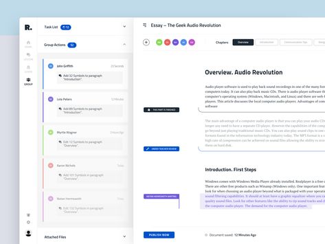 Text Editor Interface for Education Platform by Dmitro Petrenko Marketing Dashboard, Web Application Design, Web Design Tools, Computer Coding, Ui Design Website, Text Editor, System Design, Ux Design Inspiration, Application Design