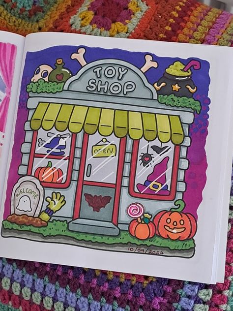 Coco Wyo Little Corner, Spooky Cutie Coco Wyo Pages, Little Corner Coloring Book Colored, Little Corner Coloring Book, Coco Wyo Halloween Coloring Pages, Coco Wyo Coloring Pages Spooky Cutie Finished, Coco Wyo Coloring Pages Finished Spooky, Little Spooky Coloring Book Finished, Coco Wyo Coloring Book