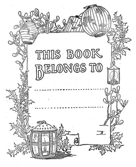 This book belongs to....  from "Play Pets", Rylee, undated. This Book Belongs To Ideas Aesthetic, This Book Belongs To, This Book Belongs To Ideas, This Journal Belongs To Ideas, Bullet Journal First Page, Notepad Design, Making Journals, Book Cover Art Design, Book Cover Page