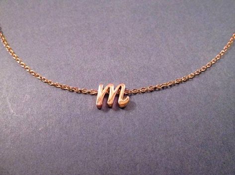 Cursive M, Letter M Necklace, Gold Chain Women, Gold Chain Link Necklace, M Necklace, M Letter, Chain Women, Pendant Necklace Gold, Letter M