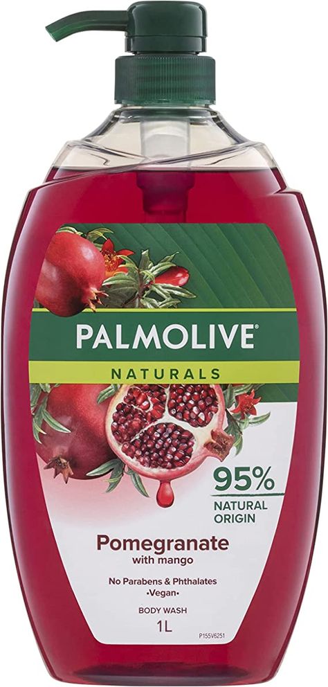 Palmolive natural body wash , pomegranate with mango , soap free shower gel, no parabens, no phthalates or alcohol. Soothing smell. doesn[t dry your skin Mango Body Wash, Gel Natural, Natural Body Wash, Mild Cleanser, Grapefruit Essential Oil, Cleansing Gel, Natural Body, Beautiful Skin, A Holiday