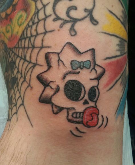 maggie simpson skull tattoo Maggie Simpson Tattoo, Maggie Tattoo, Simpsons Tattoo, Maggie Simpson, Stick N Poke, C Tattoo, The Simpson, Tattoo Inspo, Simple Tattoos