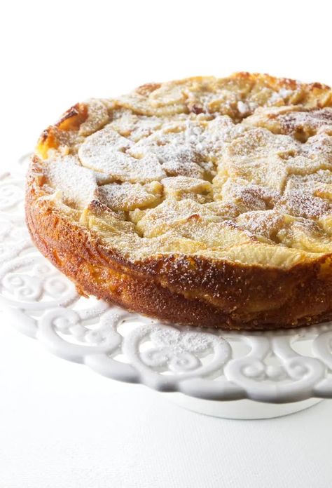 Easy French Apple Cake Recipe - Savor the Best Tuscan Apple Cake, French Apple Custard Cake, Apple Custard Cake Recipe, French Apple Cake Recipe, Apple Torte, Custard Cake Recipes, Apple Custard, French Apple Cake, Apple Cake Recipe