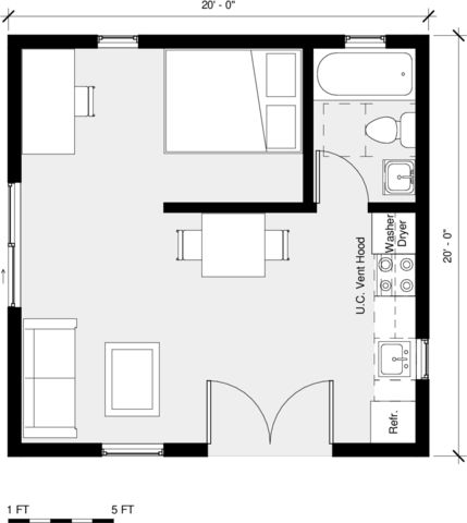 Tiny Garage Conversion, Adu Garage Conversion Before And After, Granny Flat Ideas Garage Conversions Studio Apartments, Garage Conversion To Master Suite, Bathroom Laundry Combo Floor Plans, 2 Car Garage Conversion, Adu Garage Conversion, Garage Conversion Granny Flat, Garage Adu