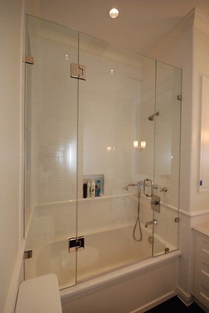 Glass Tub Enclosure, Tub With Glass Door, Glass Bathtub, Bathtub Enclosures, Tub Remodel, Tub Enclosures, Bathtub Remodel, Bathtub Doors, Frameless Shower Enclosures